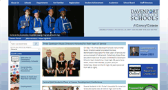 Desktop Screenshot of davenportschools.org